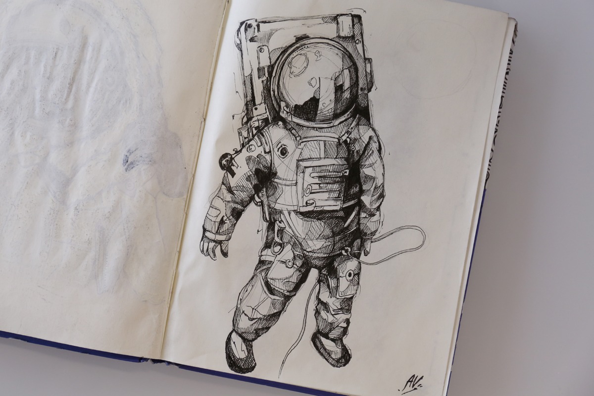 IMG 0545 - Avetik Nersisyan, the aliens and hyper-realistic portraits