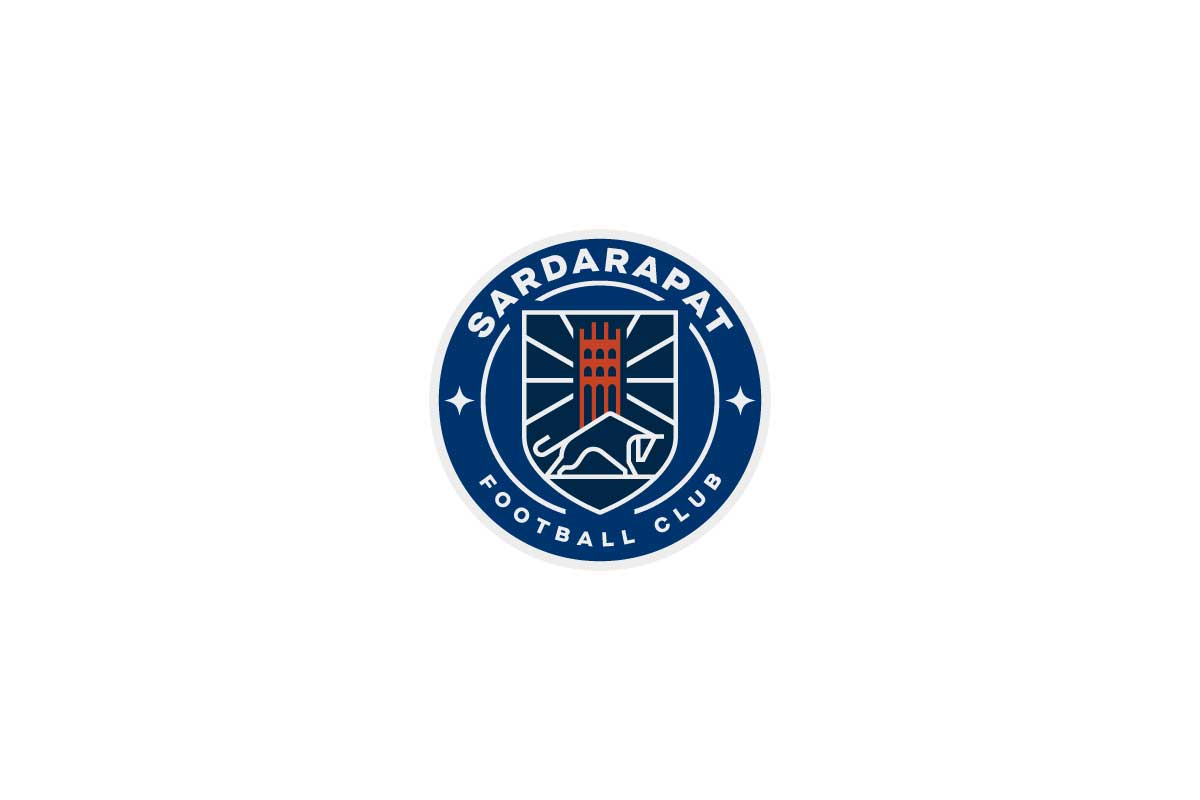 sardarapat football club all 4 versions 01 - Sardarapat FC Branding with Pavel Fuksa
