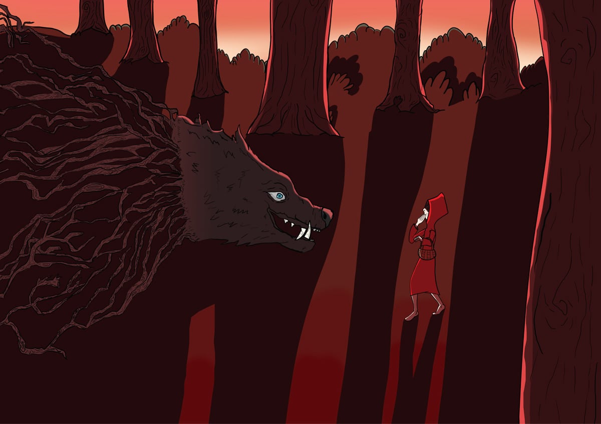 edgar hovakimyan little red riding hood 3 - Reimagining Childhood Stories with Anna Sarukhanova