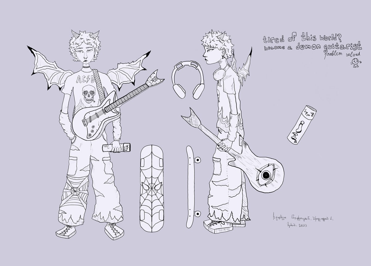 copy of iza martirosyan - Mythical Characters from TUMO Yerevan