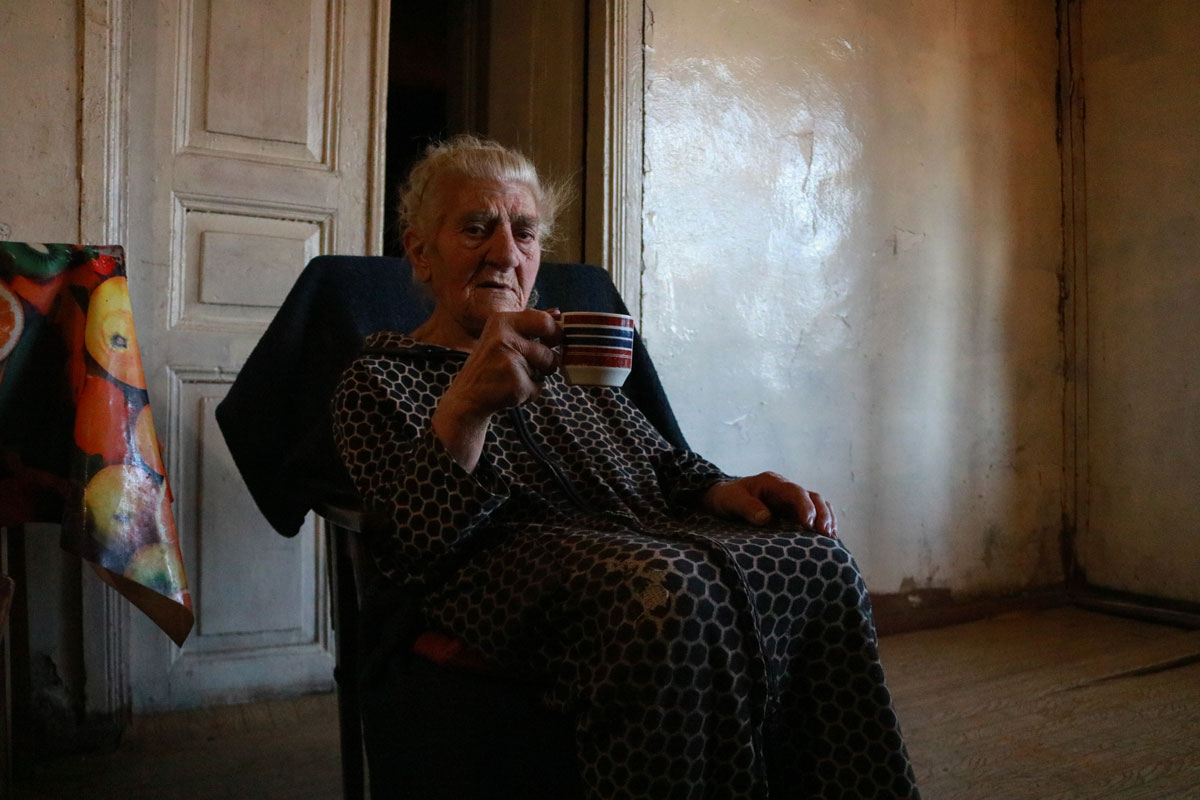 1 1 - Grandma Tereza from the Khachmach Village of Artsakh