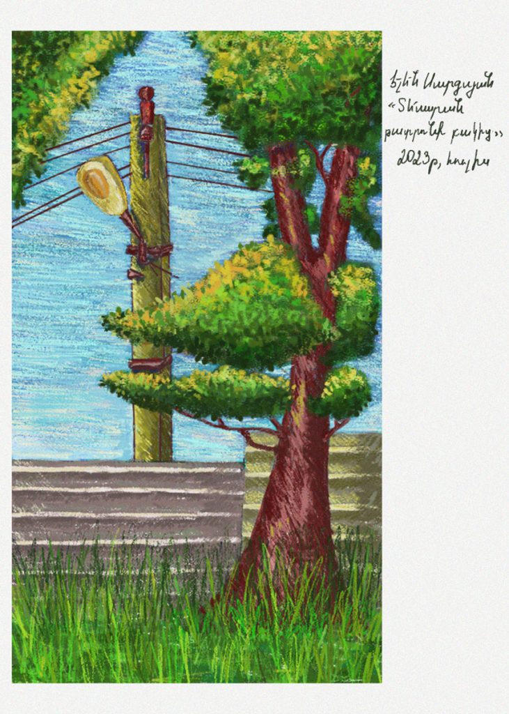 elensargsyannn 731x1024 - Թվային իմպրեսիոնիզմ Արցախից