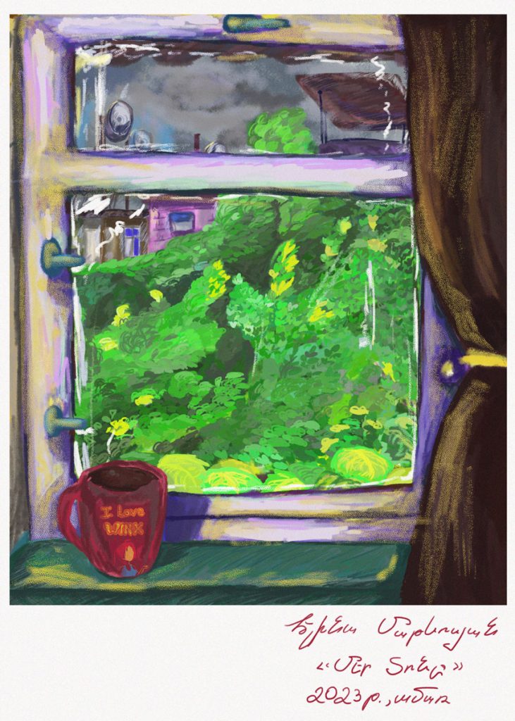 elinamatevosyann 731x1024 - Թվային իմպրեսիոնիզմ Արցախից