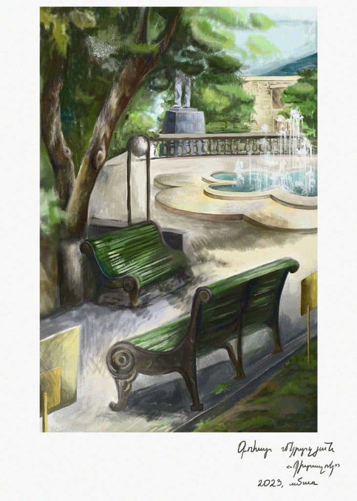 goharmkrtchyann 731x1024 - Թվային իմպրեսիոնիզմ Արցախից