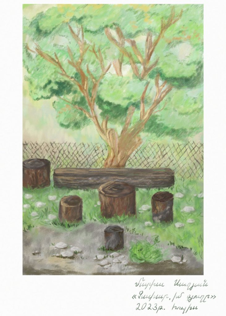 mariasaghyannn 731x1024 - Թվային իմպրեսիոնիզմ Արցախից