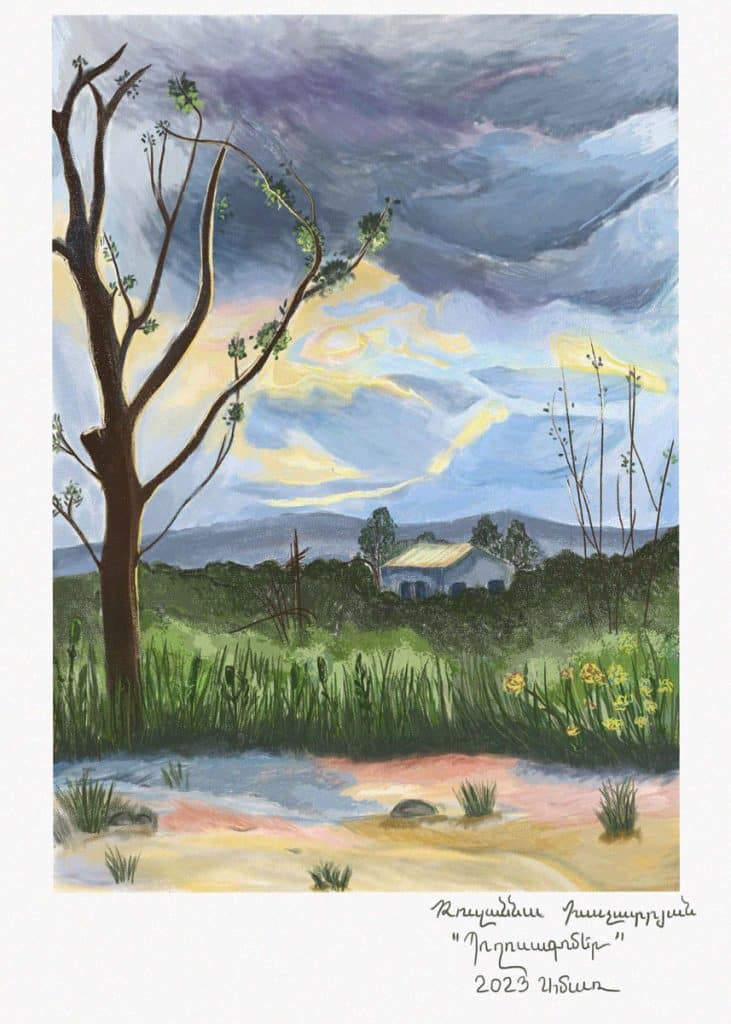 ruzannakhachatryann 731x1024 - Թվային իմպրեսիոնիզմ Արցախից