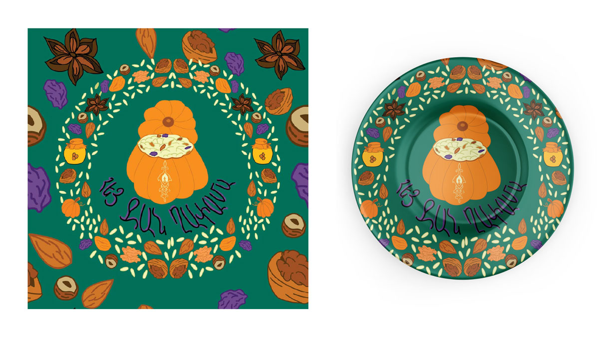 marushabelle posts1 19 - Armenian Cuisine Inspired Pattern Design