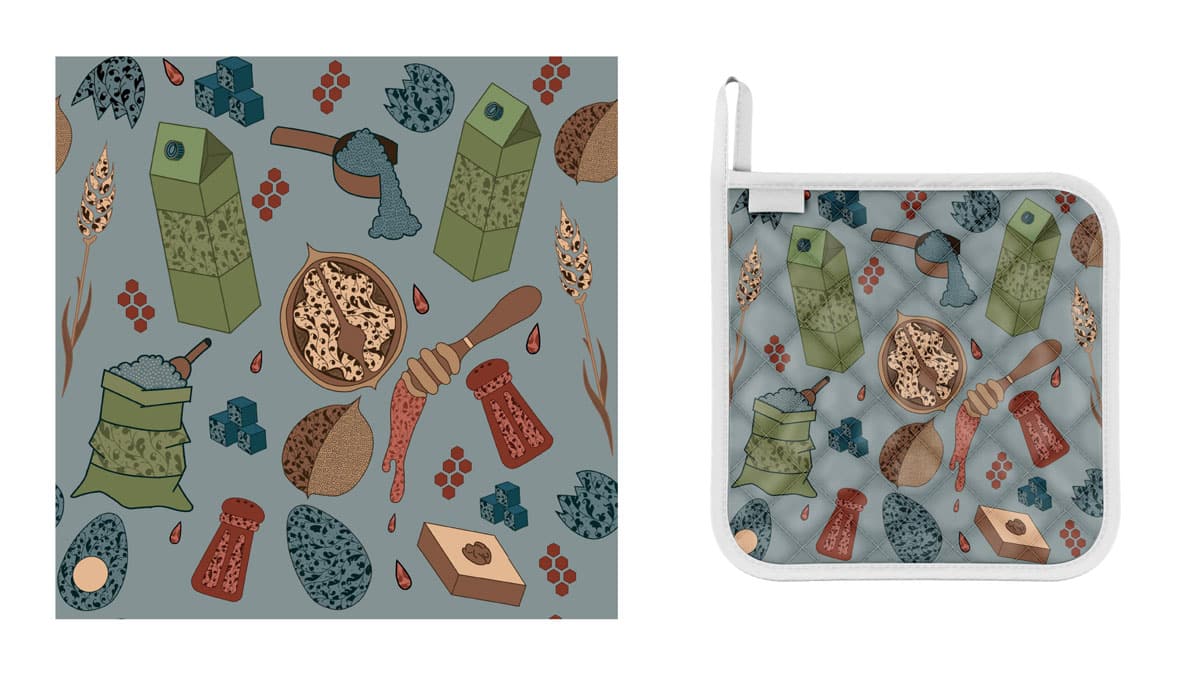 marushabelle posts1 20 - Armenian Cuisine Inspired Pattern Design